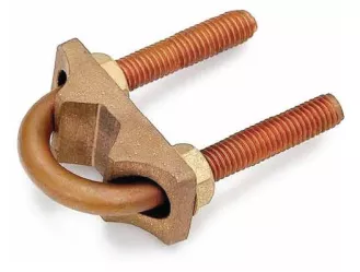 U-Bolt Rod Clamps (Single-plated horizontal type)