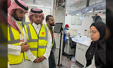 Dean of the College of Science visits Bahra Electric